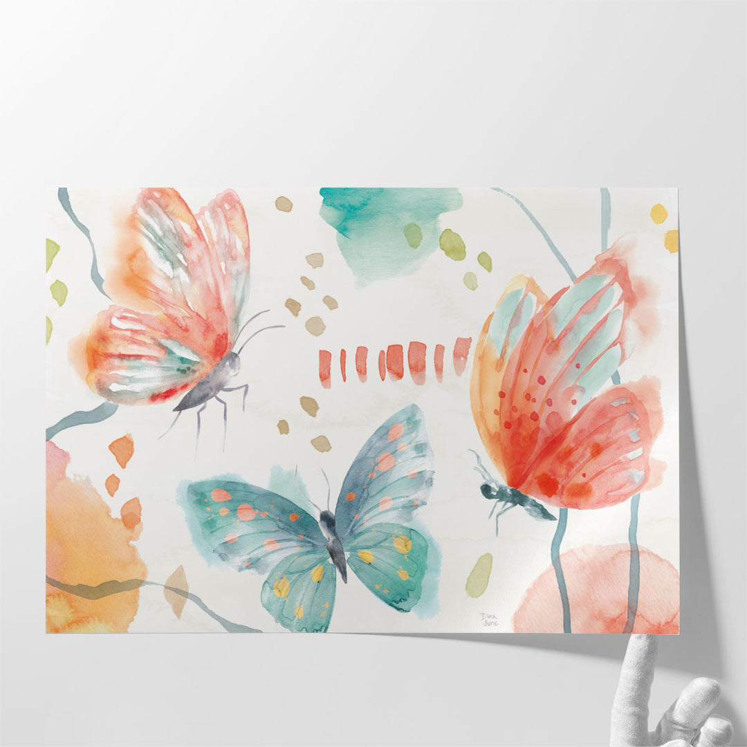 Winged Whisper I - Canvas Print Wall Art