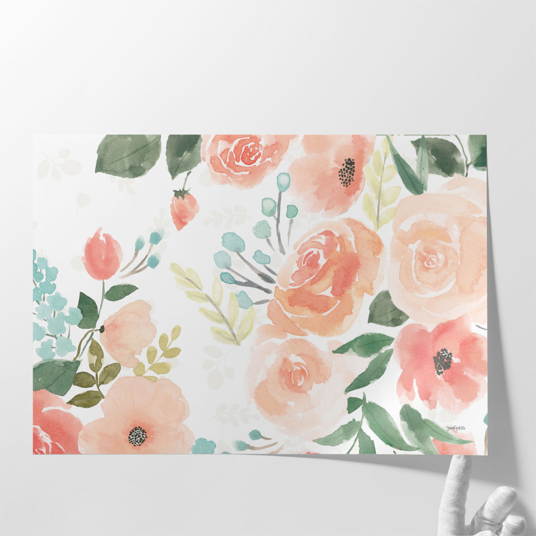 Blooming Delight III - Canvas Print Wall Art