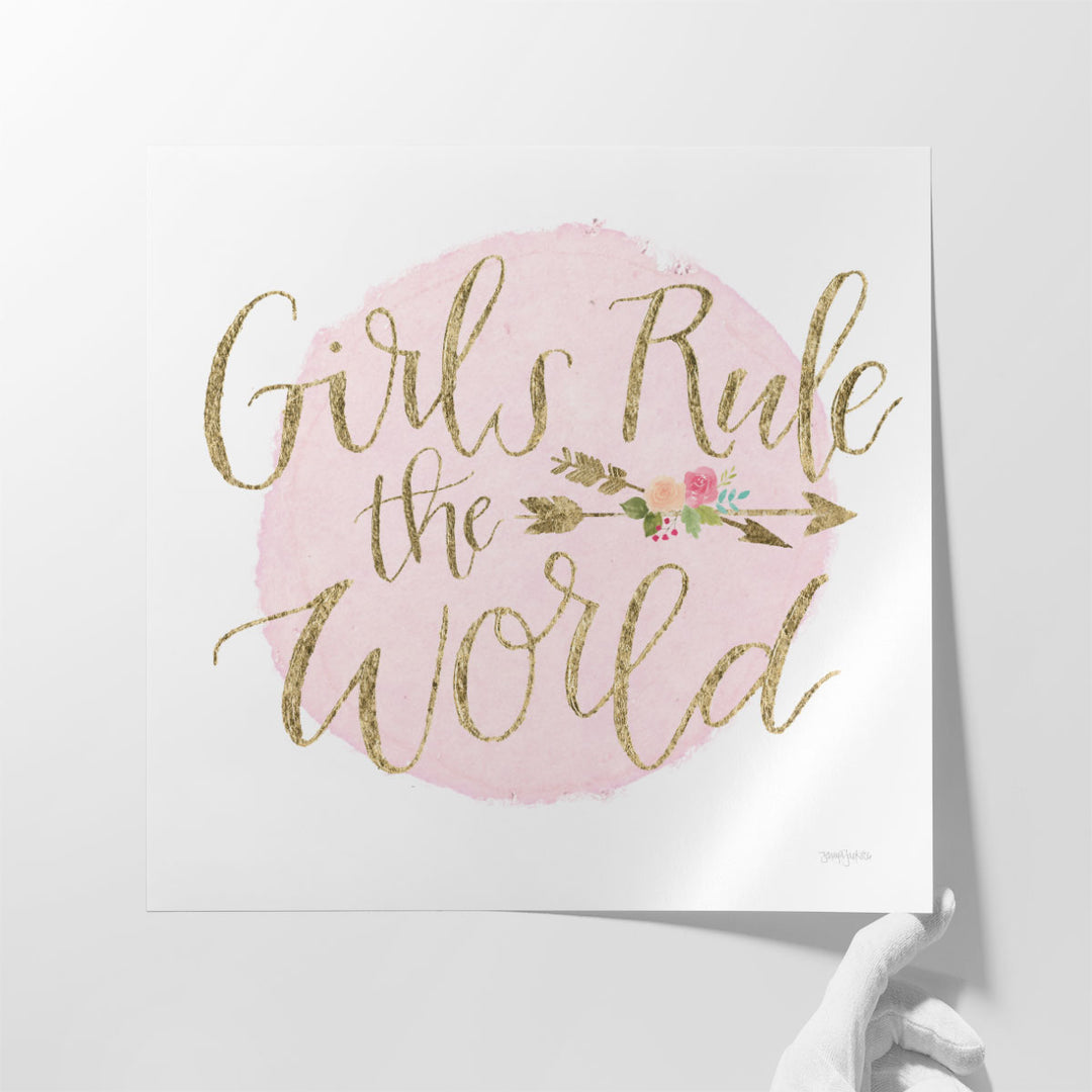 Girl Power III - Canvas Print Wall Art