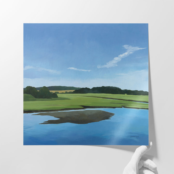 Seapowet Marsh - Canvas Print Wall Art