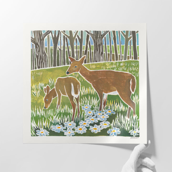 Wild Woodland IV - Canvas Print Wall Art