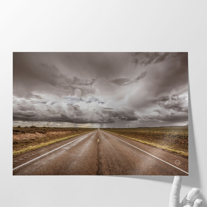 Into the Storm - Canvas Print Wall Art