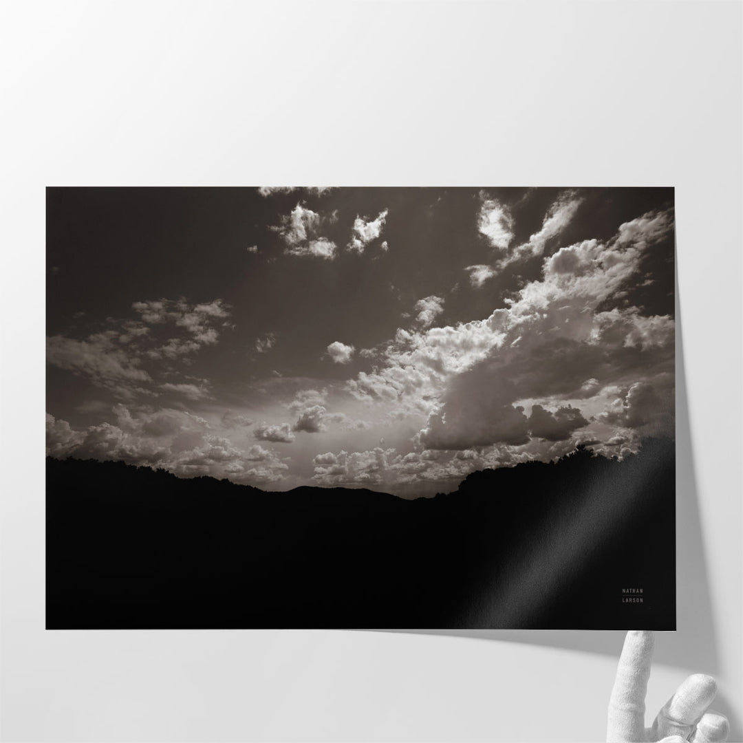 From Below Black and White - Canvas Print Wall Art