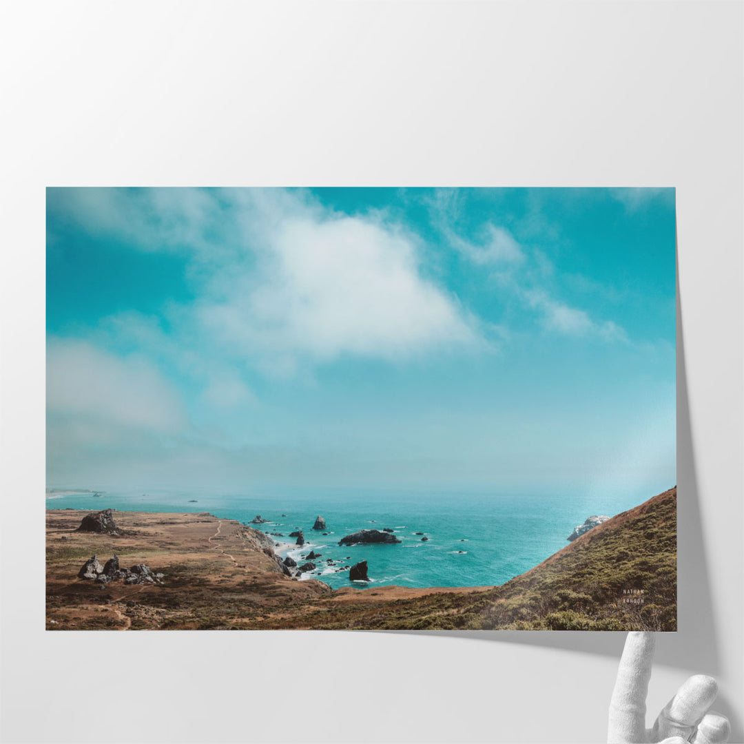 When Sea Becomes Sky - Canvas Print Wall Art