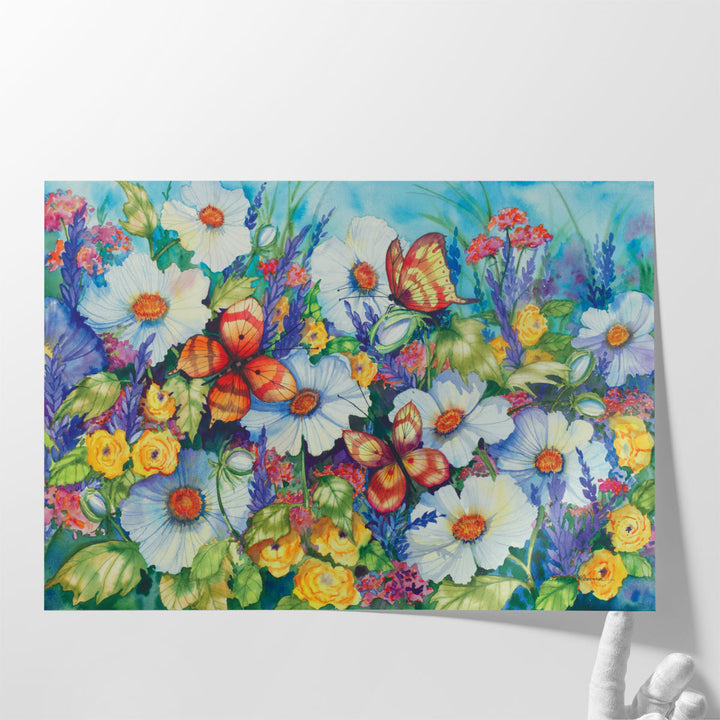 Sweetly Succulent - Canvas Print Wall Art