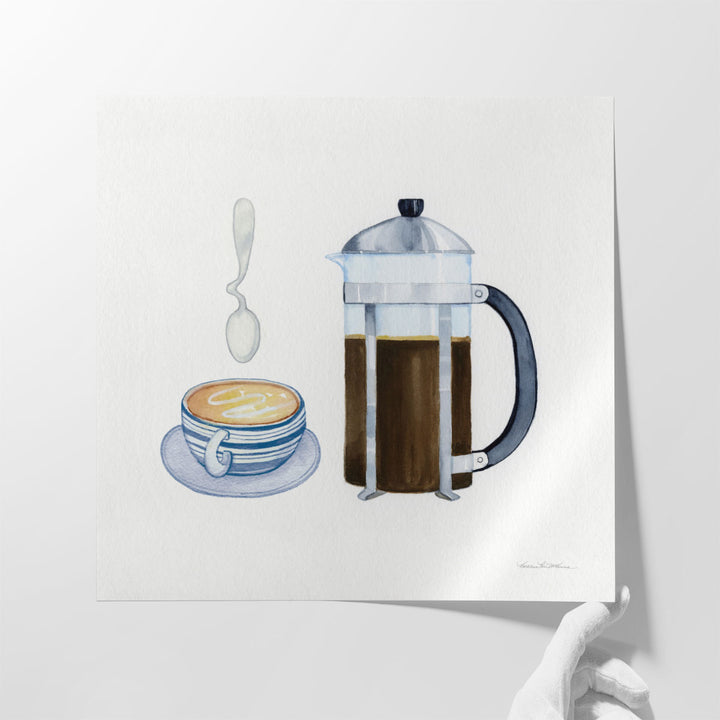 Coffee Break VIII - Canvas Print Wall Art