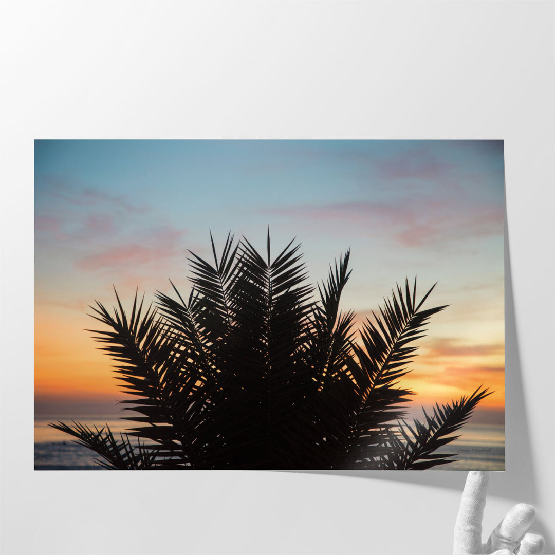 Sunset Palms II - Canvas Print Wall Art