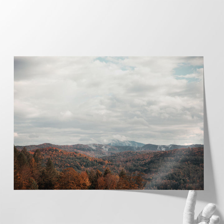 Autumn Hills I - Canvas Print Wall Art