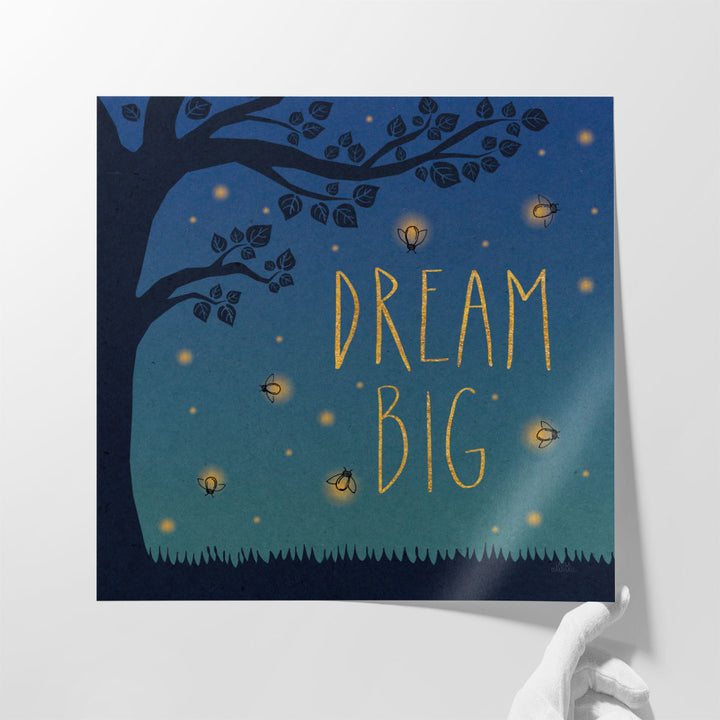 Twilight Fireflies I - Canvas Print Wall Art