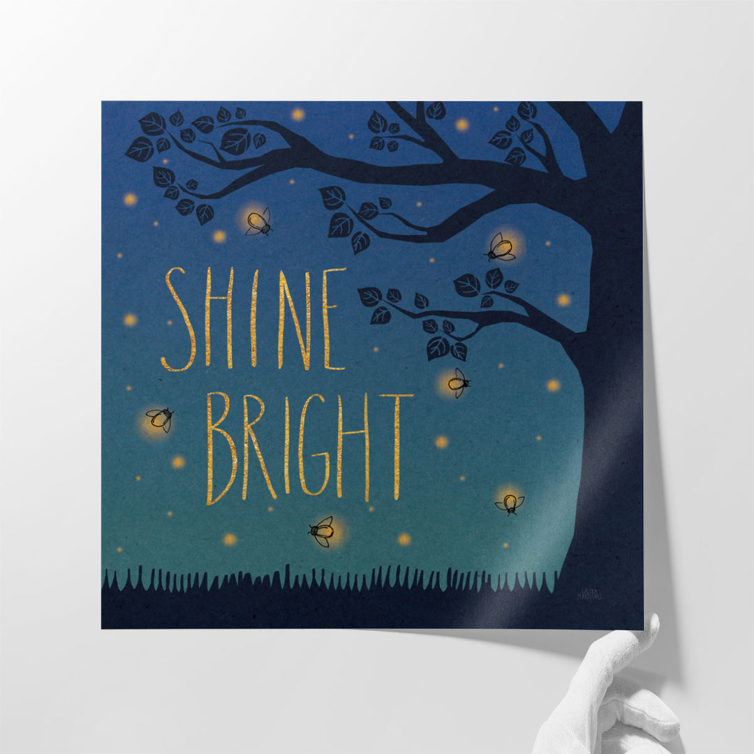 Twilight Fireflies II - Canvas Print Wall Art