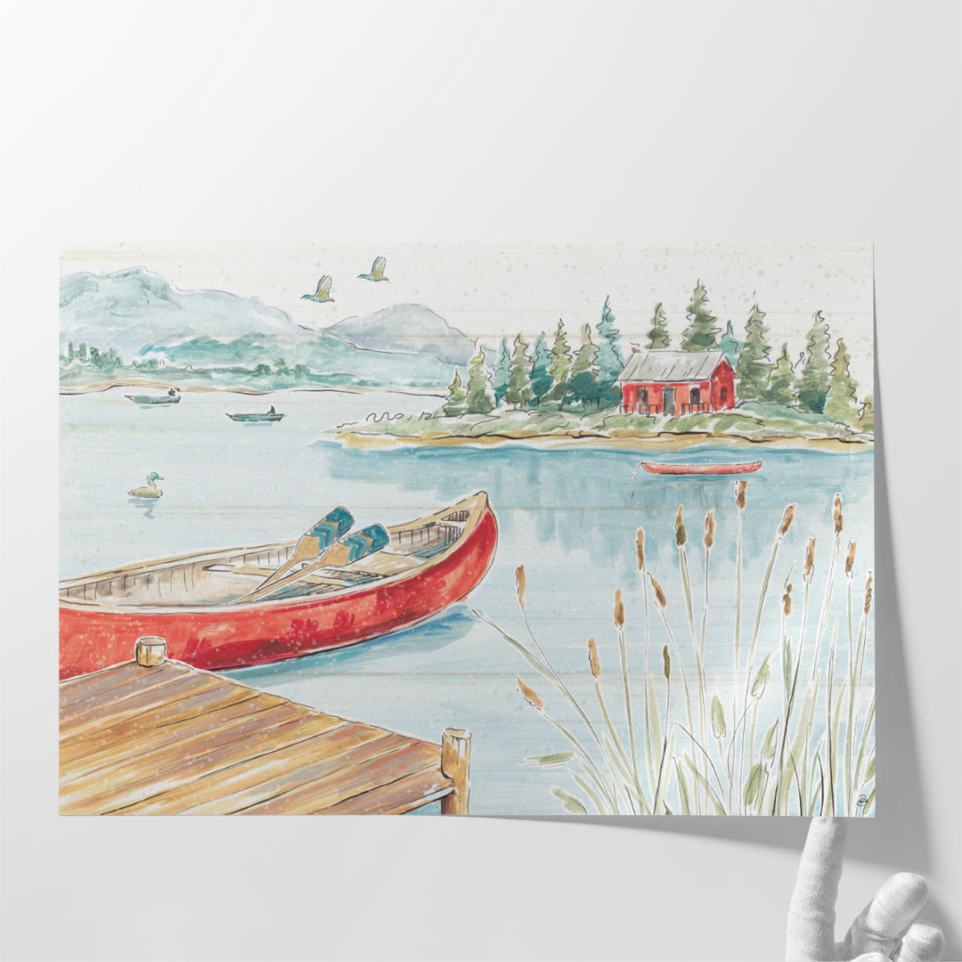 Lake Moments I - Canvas Print Wall Art