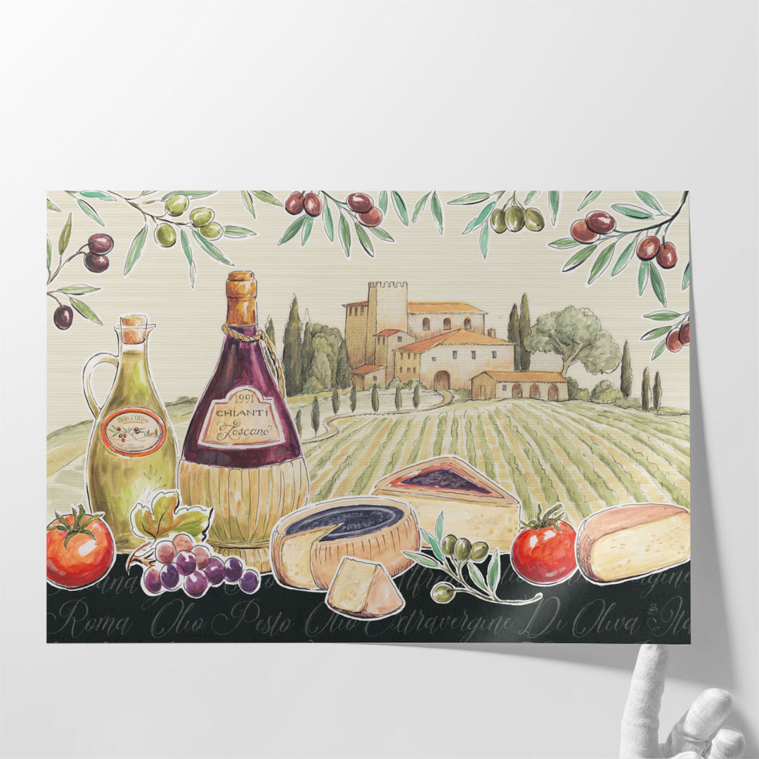 Tuscan Flavor I - Canvas Print Wall Art