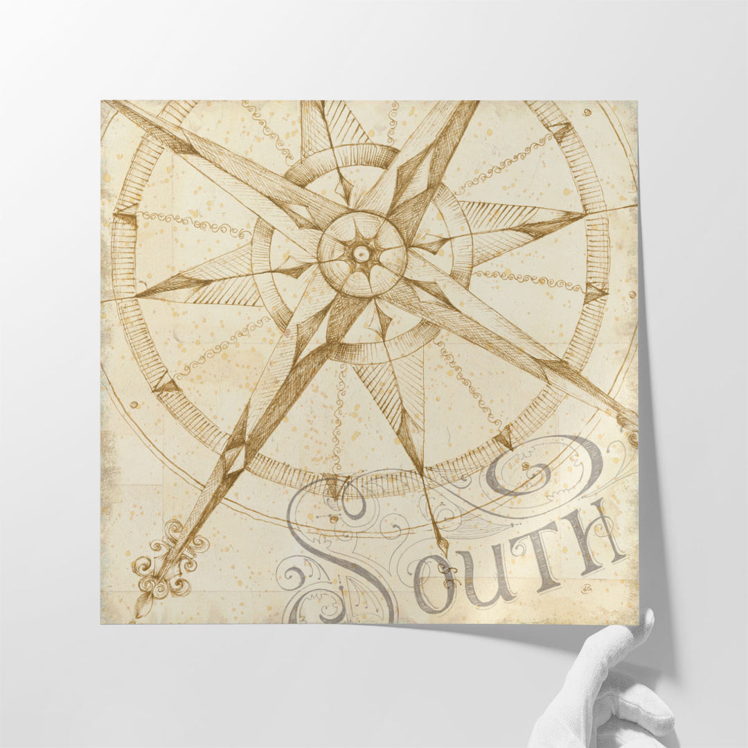 Coast to Coast Sepia II - Canvas Print Wall Art