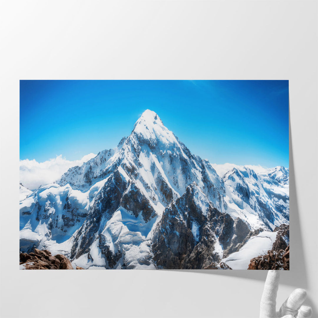 Peak Of Everest - Canvas Print Wall Art