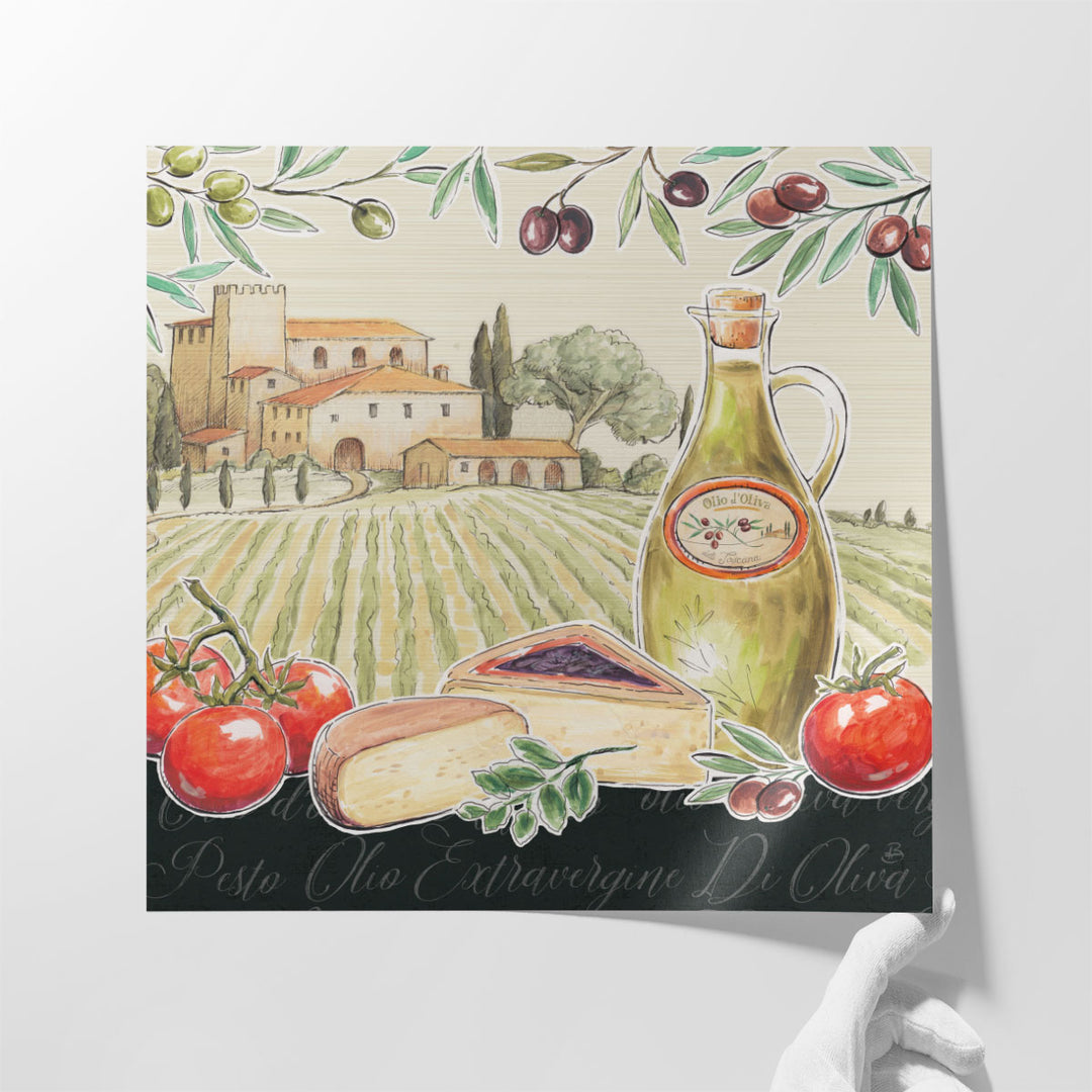 Tuscan Flavor III - Canvas Print Wall Art