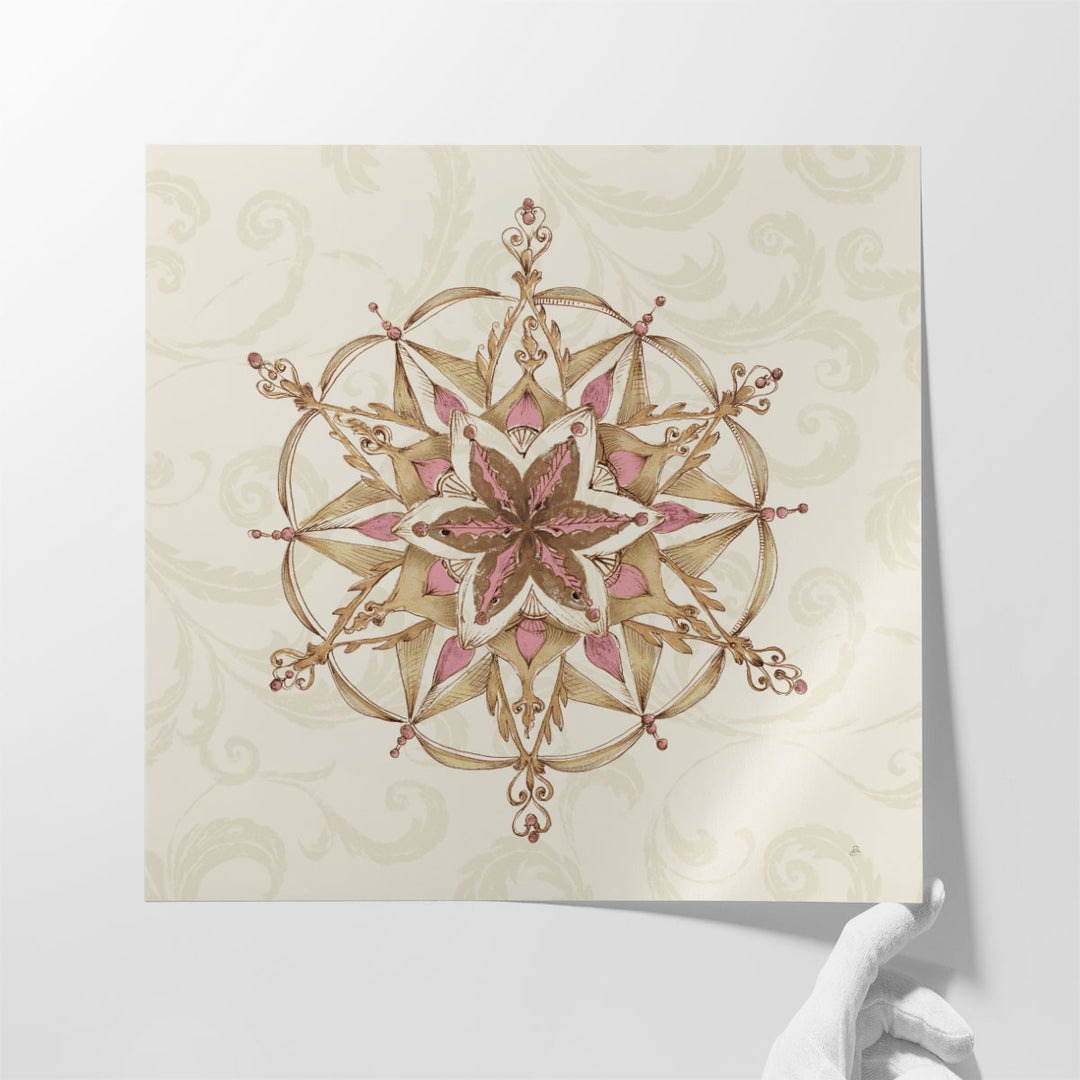 Elegant_Season Snowflake II - Canvas Print Wall Art