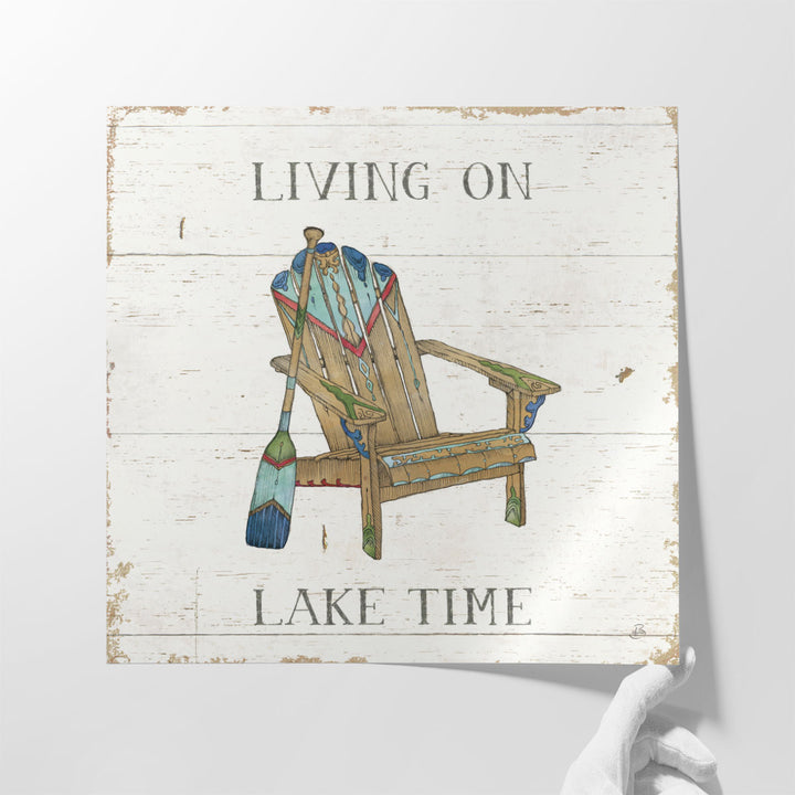 Lake Sketches IV - Canvas Print Wall Art