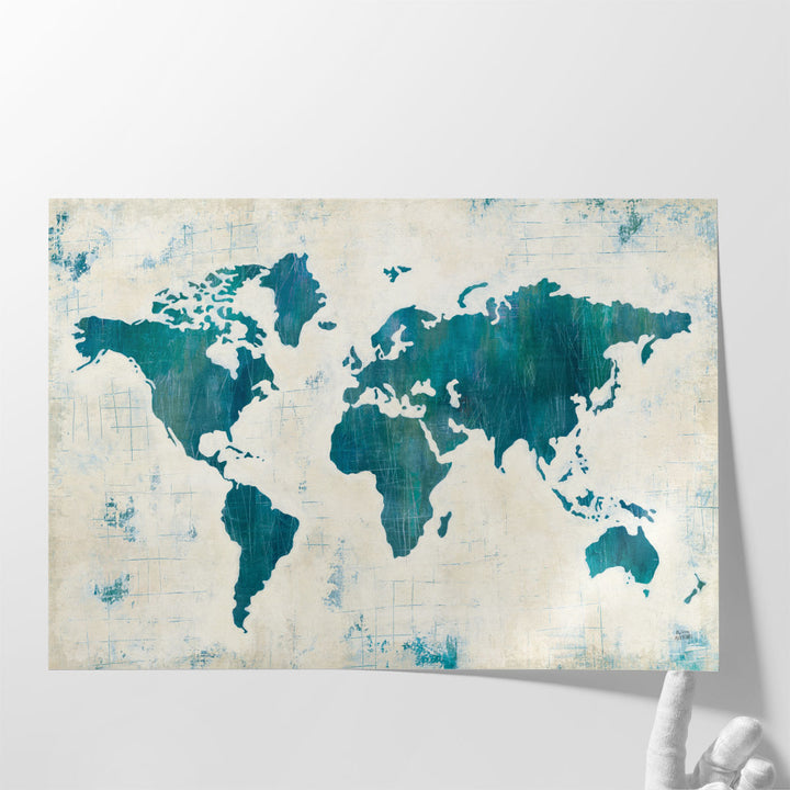 Discover the World - Canvas Print Wall Art