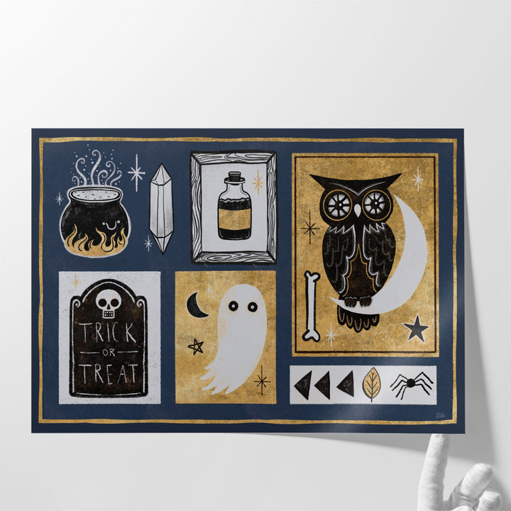 Frightfully Wicked II - Canvas Print Wall Art