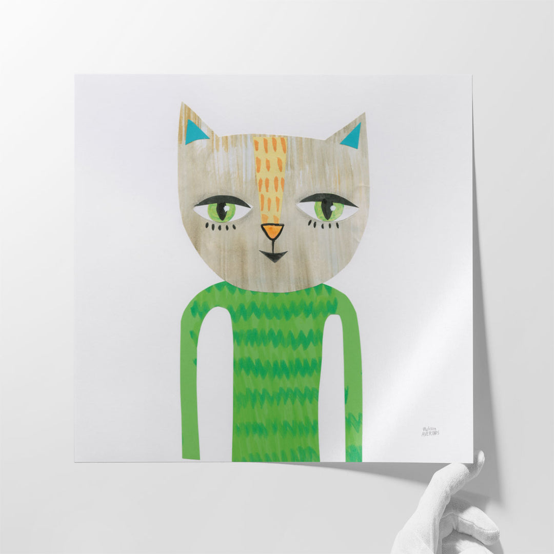 Cool Cats III - Canvas Print Wall Art