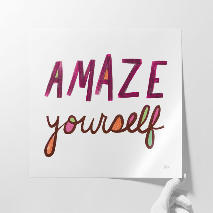 Amaze Yourself - Canvas Print Wall Art