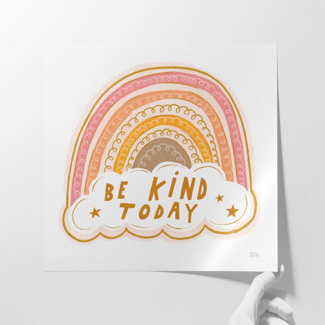 Be Kind Today - Canvas Print Wall Art