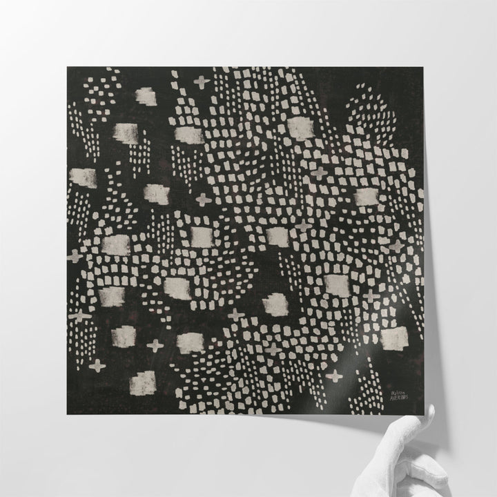 Dots and Blocks - Canvas Print Wall Art