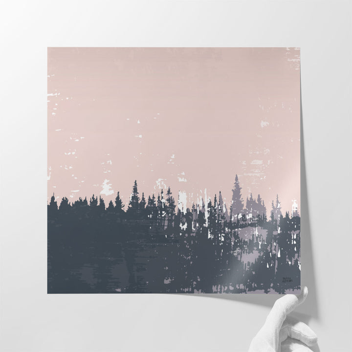 Evening Forest I - Canvas Print Wall Art