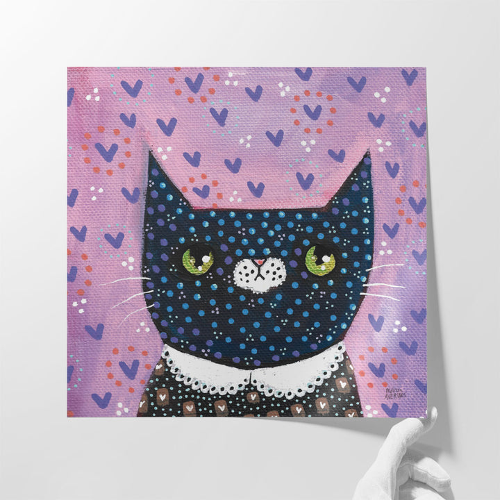 Kooky Cat I - Canvas Print Wall Art