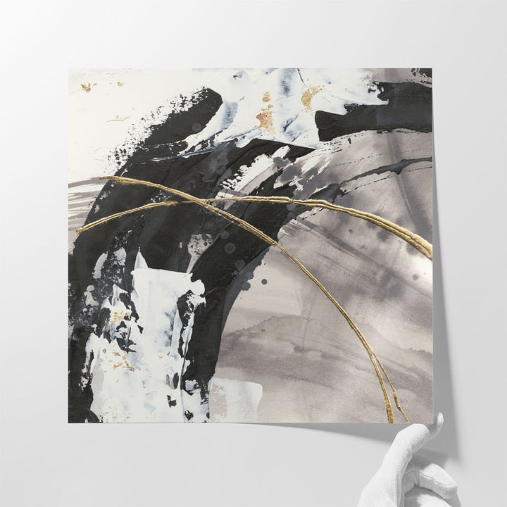 Gilded Arcs II - Canvas Print Wall Art