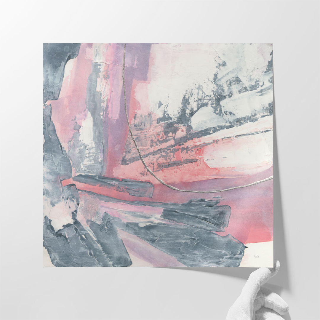 Whitewashed Blush I - Canvas Print Wall Art