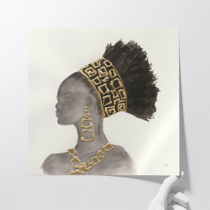 Headdress Beauty II - Canvas Print Wall Art