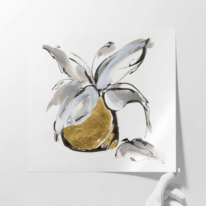 Gilded Vase I - Canvas Print Wall Art