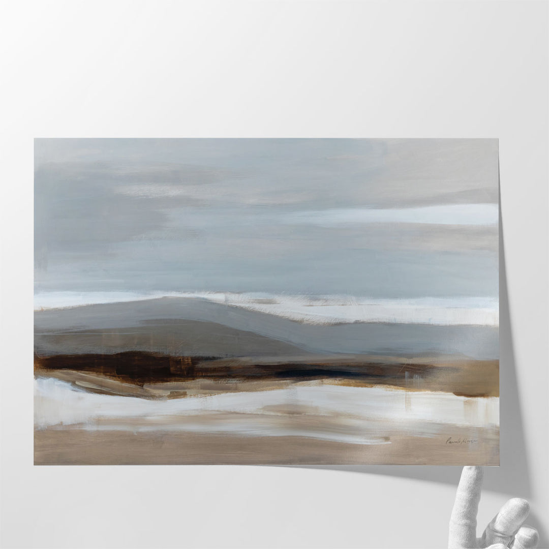 January Landscape - Canvas Print Wall Art