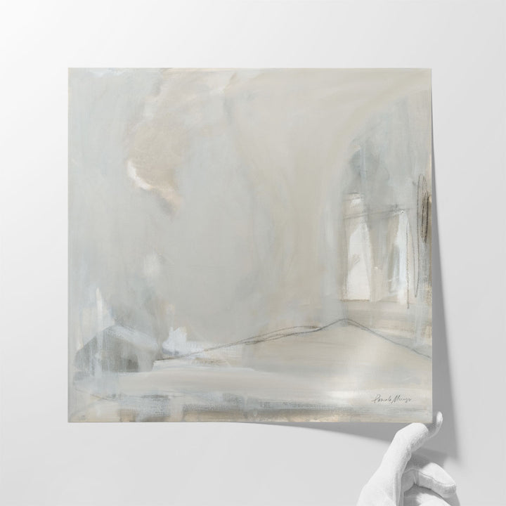 Delicate Gray - Canvas Print Wall Art