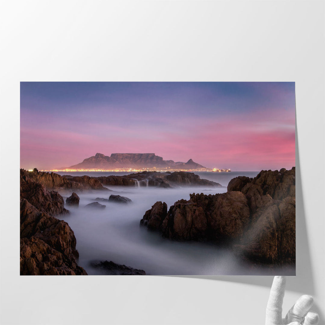 Table Mountain Cape Town South Africa - Canvas Print Wall Art