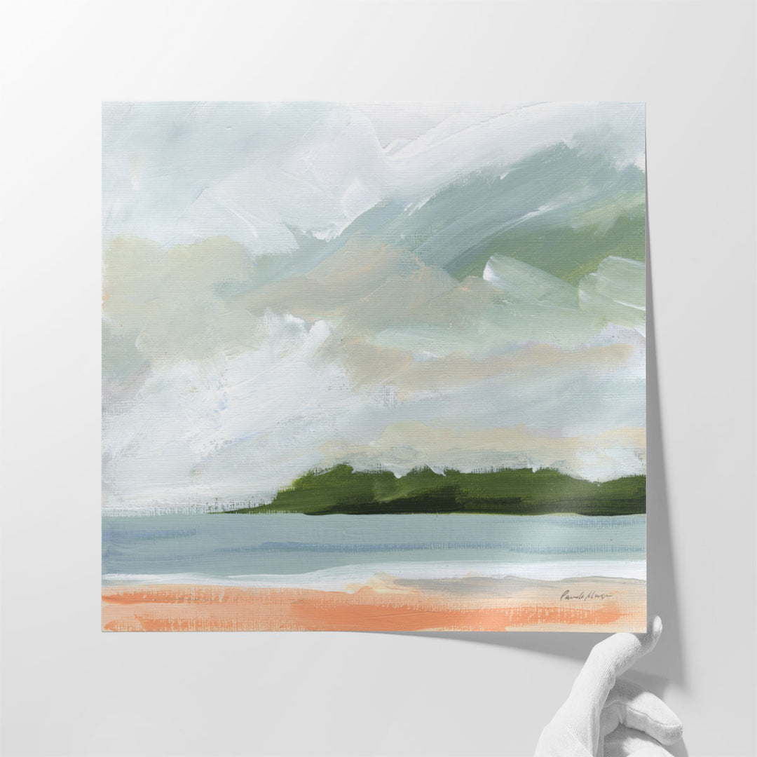 Lake Beach - Canvas Print Wall Art