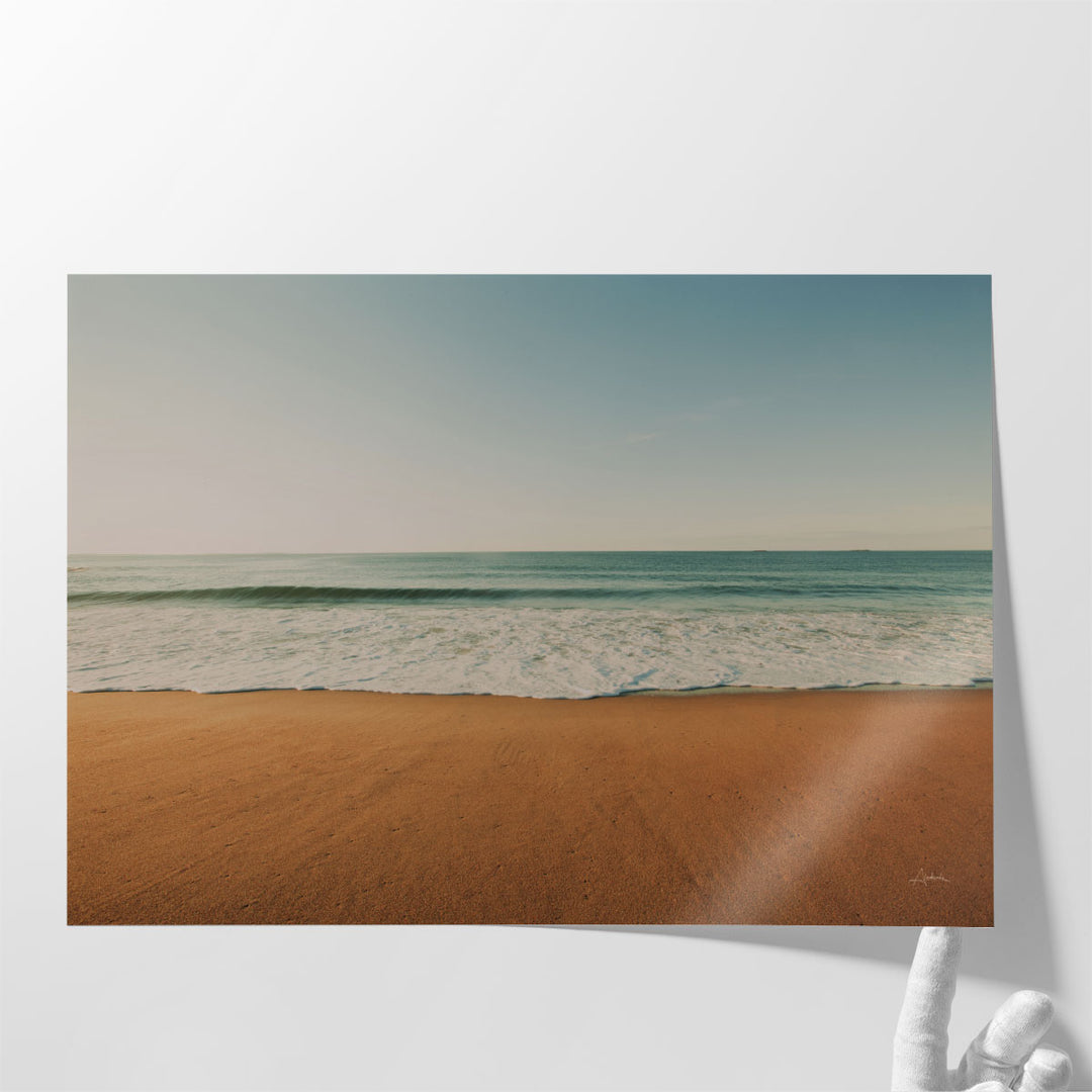 Seafoam Edge - Canvas Print Wall Art