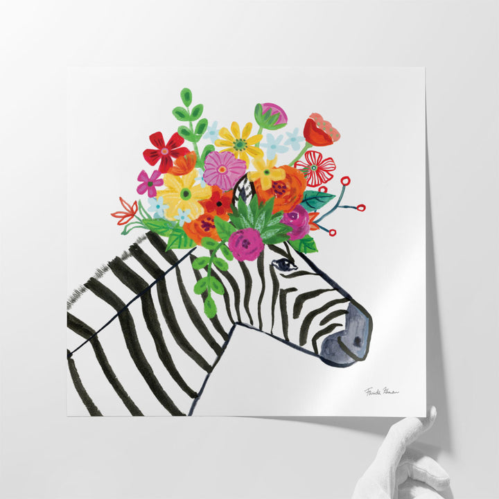 Decorative Animals I- Canvas Print Wall Art