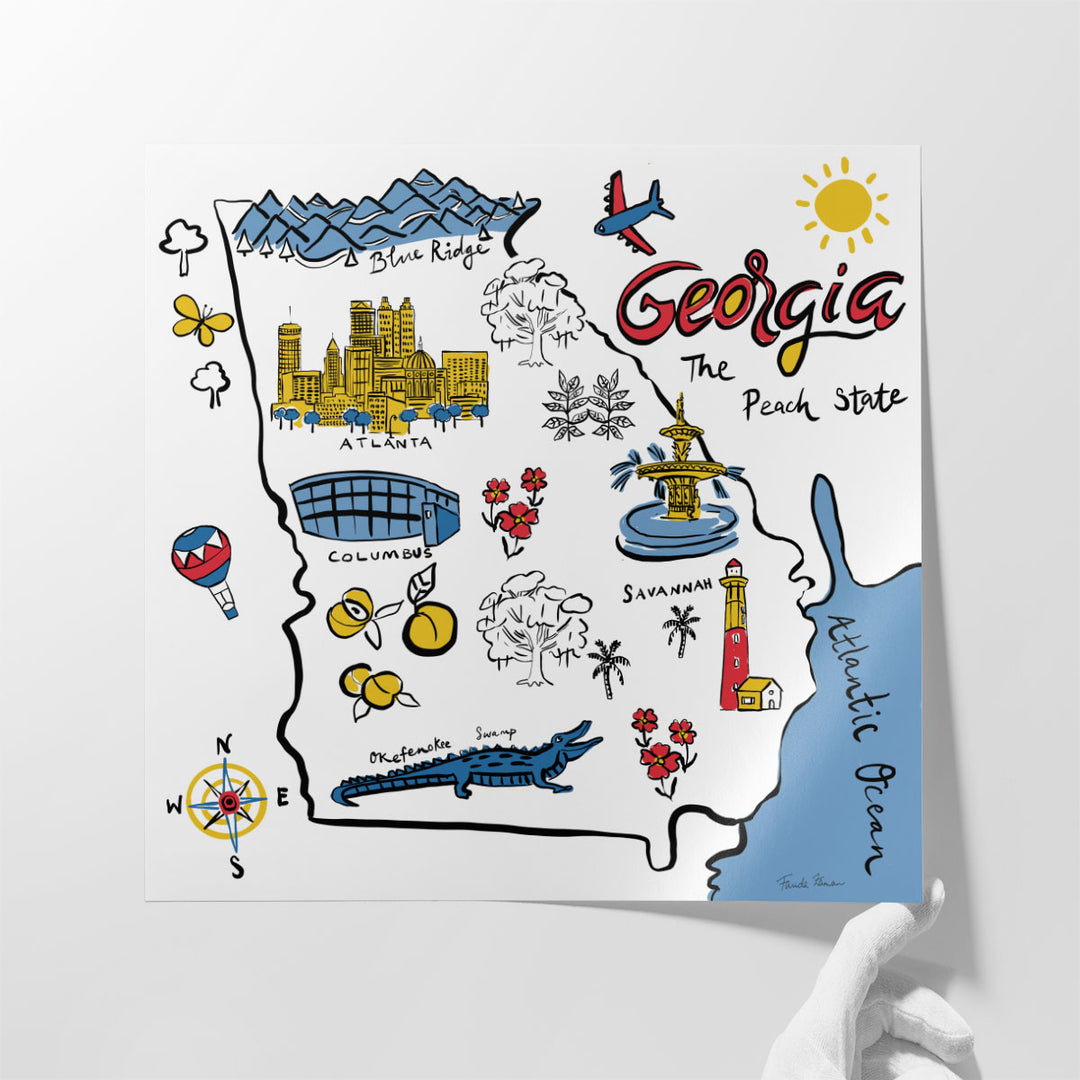 Georgia - Canvas Print Wall Art