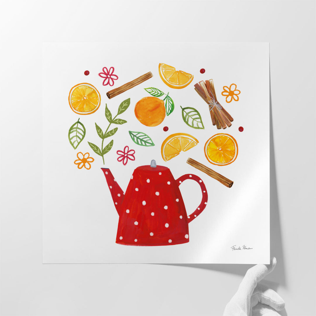 Organic Tea IV - Canvas Print Wall Art