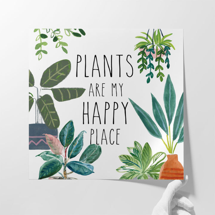 Plant Home I - Canvas Print Wall Art