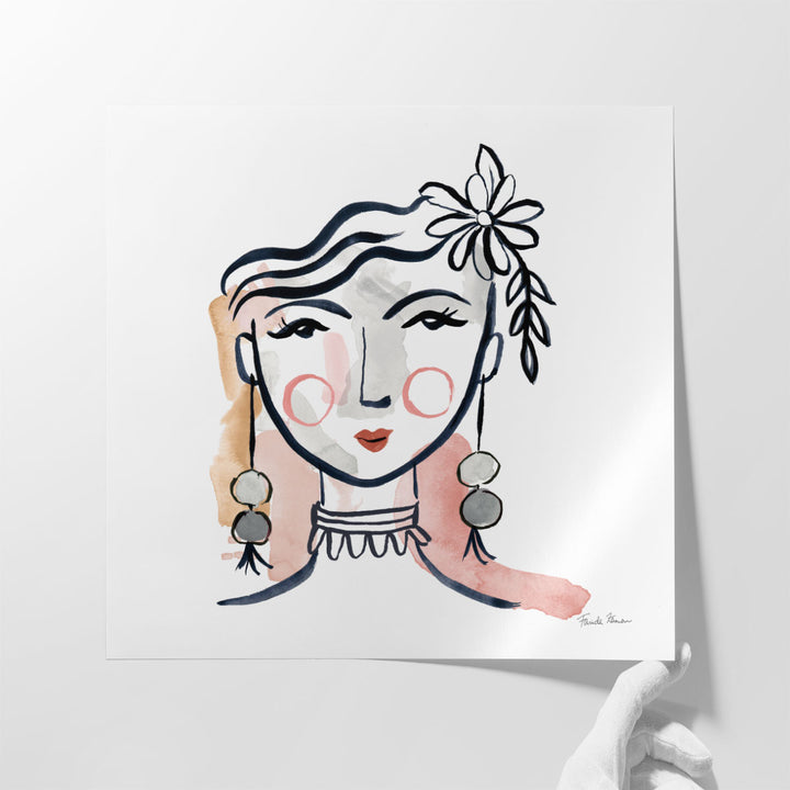 Pretty Faces I - Canvas Print Wall Art