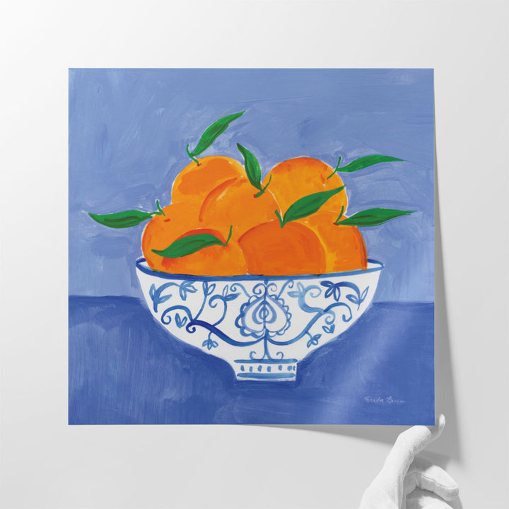 Orange Still Life - Canvas Print Wall Art