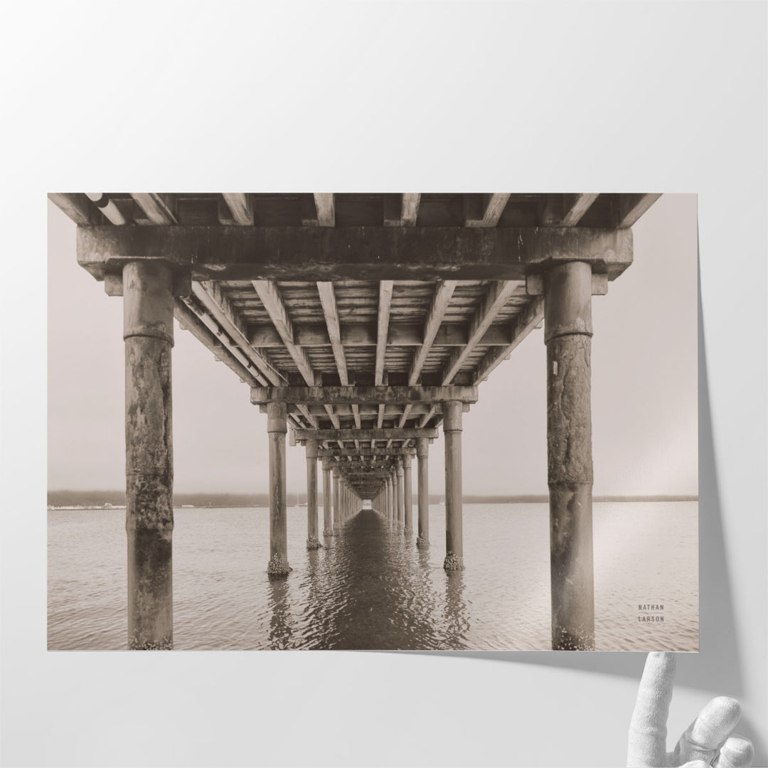 Pacific Pier - Canvas Print Wall Art