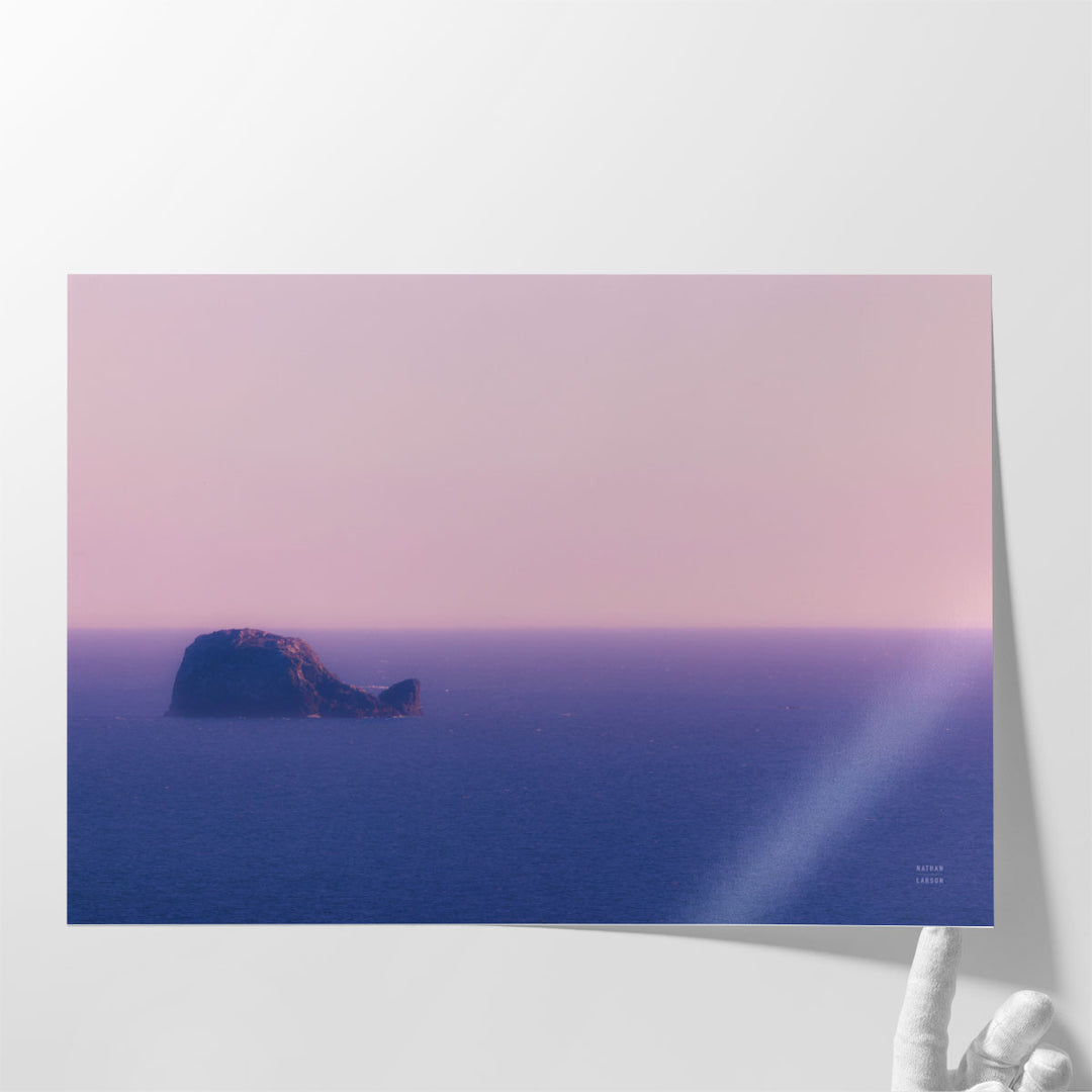 Whale Rock - Canvas Print Wall Art