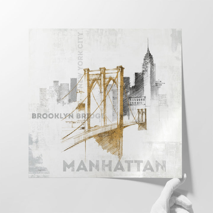 Brooklyn Bridge - Canvas Print Wall Art