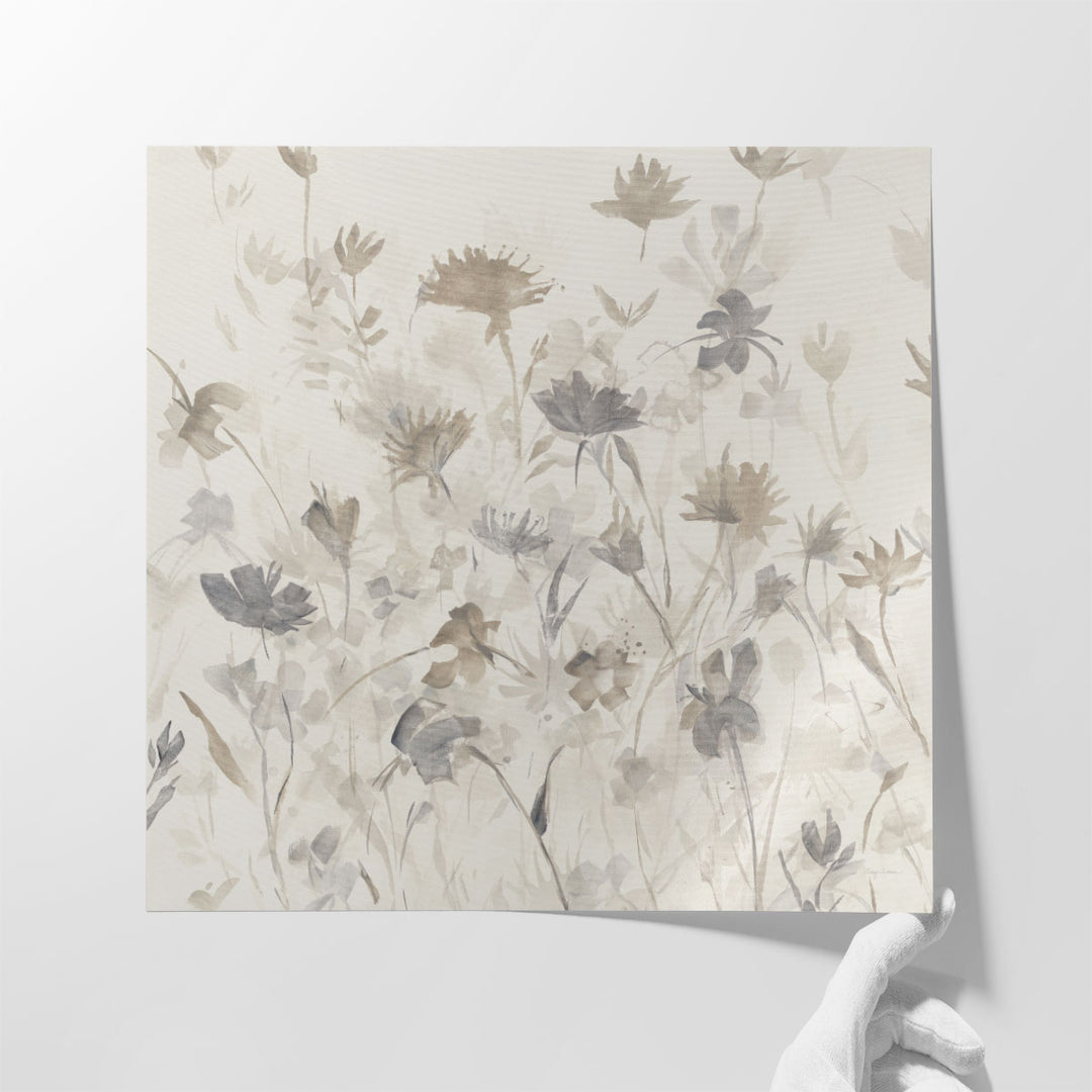 Garden Shadows III - Canvas Print Wall Art