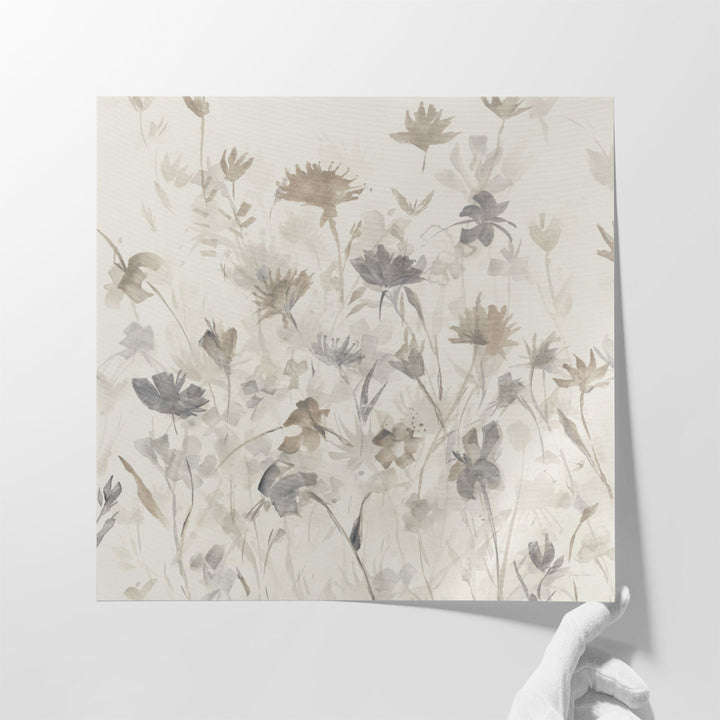 Garden Shadows III - Canvas Print Wall Art