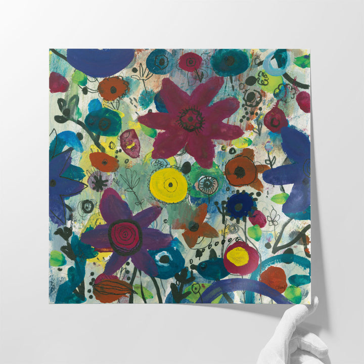 Jewel Garden I - Canvas Print Wall Art